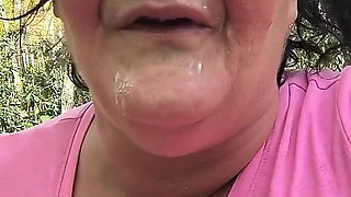 Mechanics Are Working on Her Car She Drinks His Cum Like a Hot Porn Star
