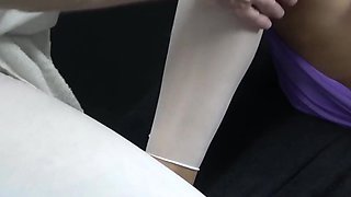 The Story of How the Masseur Leaves His Sperm on My Cheating Wife's Legs 4K Massage Video