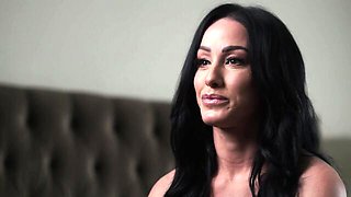 Bellesa Films featuring Jennifer White and Ryan Mclane's muscular man trailer