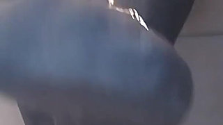 72 Black High Socks Feet Worship2