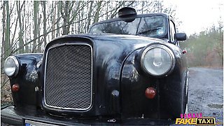 Sexy Blonde Milf Fucks A Spanish Guy In Her Taxi With Kathy Anderson And Dorian Del Isla