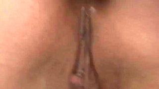 First double penetration for petite babe