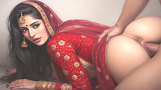 Gorgeous Big Tits Desi Aunty in Saree Fucked by Boyfriend Best Video HD