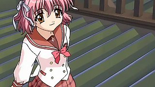 Japanese Anime: First love: Teen, Hentai  Student Porn