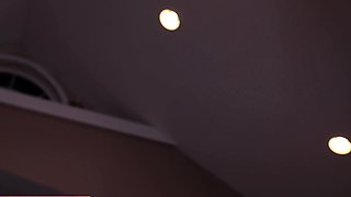 Blonde tight pussy babe solo toy fun in glamour masturbation