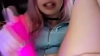 ZzvioletzZ Porn Dildo Masturbation Premium Snapchat Video