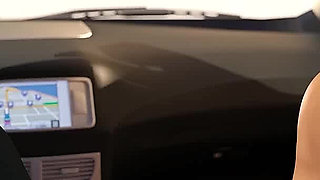 Tacos. Cuckold Hubby Watches His Wife Masturbating for the Taxi Driver and Walking Naked in the Park - Episode 55