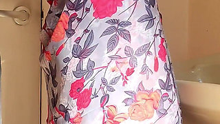 Indian Desi Wife of Cuckold Enjoying Husband's Friend's Dick Speaking Hindi and Moaning Hard