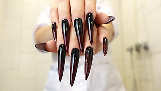 Nurses Long Nails JOI