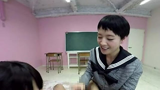 Nipple Pleasure Preacher Gets Double-teamed by Two Naughty Girls