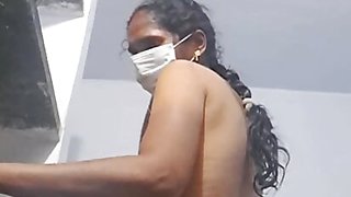 Tamil village aunty full nude video call - part -5 ( with audio )