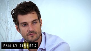 Good-looking blondie wants to screw extended fam, she does not CARE