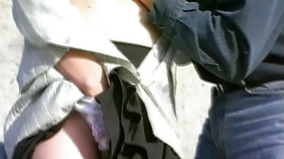 Fisting action with big boobed Blonde German MILF