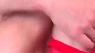Redhead Babe Gets Her Tight Pussy Pumped Hard by a Older Man on the Stairs