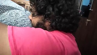Indian Couple Hot Romance - Boobs Sucking & Ass Kissing