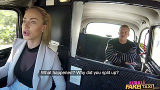 Nathaly Cherie's Magical Detour in Steamy Cab