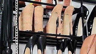 Orange Monster Heels and Total Control