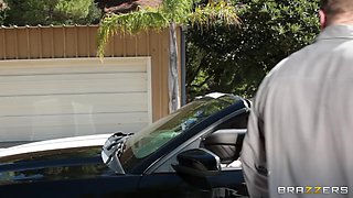 Riding Stick Shift With Staci Silverstone, Keiran Lee - Brazzers