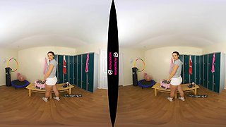 Sporty Seduction - Joi Striptease Shaved Amateur