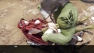 Orcs at the Border - Hentai Animation (WIP)