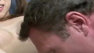 Ibuki Haruhi fingers her wet pussy as a stud lays dick to her tight ass