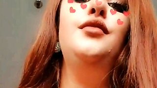 Great Big Boobs On Masturbating Redhead