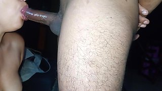 My Neighbor Swallows Her Whole Cock Until She Gets Every Last Drop of Milk