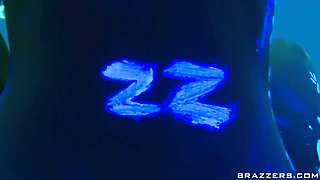 An Angel's Ass Glows In The Dark With James Deen, Angel Dark - Brazzers