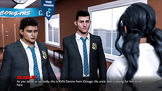 Timestamps: Lost Love #02 - Nerdy College Girl with Glasses Loves to Flash Her Tight Pussy