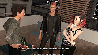 Helping out with sexy anime adventures featuring Loveskysan69real in high heels and stockings