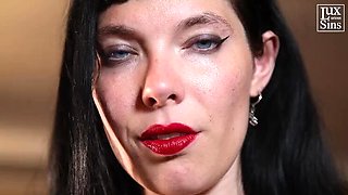 German Lesbian Domination Threesome - Rough BDSM Caning & Slapping with Goddess Aurora and Ms. Pepper