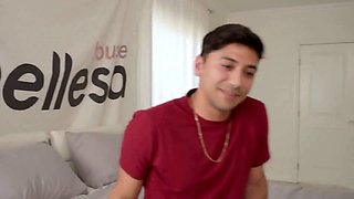Small bombshell Madison Wilde gets her clit munched by max fills