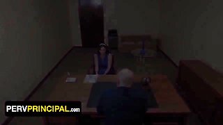 Desperate Teacher Abi James Tries To Make A Raw Deal With The