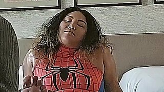 Spider Woman Muscle and Foot Worship