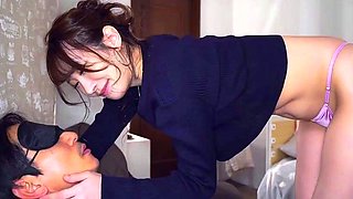 Japanese amateur Asian in lingerie fucked in high def