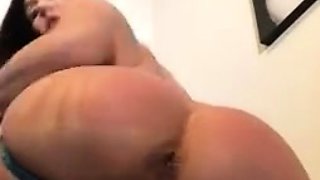 Great Big Boobs On Masturbating Redhead