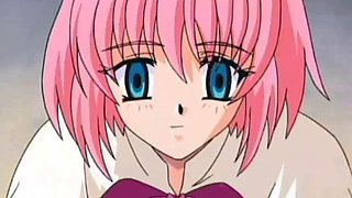Horny anime slut fucking hard dick