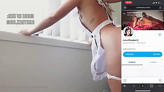 You wont last 5min The Big Ass Maid: Big Tits, Blowjob  Amateur Porn