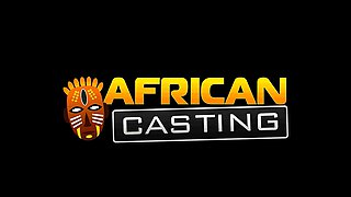 Big Tits African Hottie Fucks Fake Agent