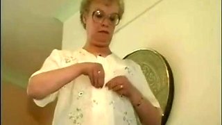 British Granny Strips Slowly