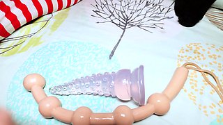 Innocent Asian femboy teen anal fucking