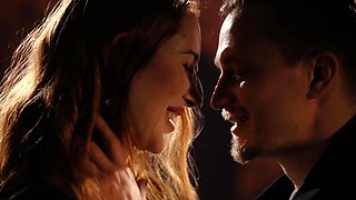 Redhead hottie Lenina Crowne gets her pussy eaten and stuffed with cock