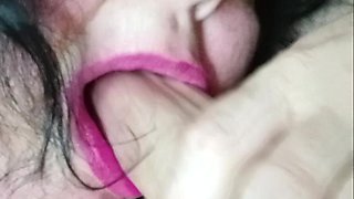 Blowjob Queen Legs Shaking Gagging
