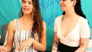 QueerCrush interview with Lily Thot and Sadie Sunstone