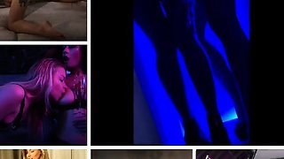 Big Boobed Blonde Masturbates With A Dildo In The Bathroom