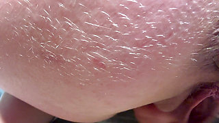 My big clit pump, jerk,spread, pee close up