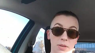 Alt Redhead Cums After Public Exhibitionism