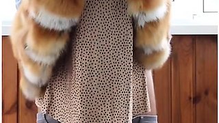 Redhead Was Fucked In Tight Ass. High Heels. Leather Gloves - Otta Koi