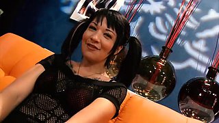 Sensuous Tattooed Asian Hottie Coco Velvett Straddles To Ride A Thick Cock