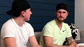 Amateur athletic jock bareback fucked